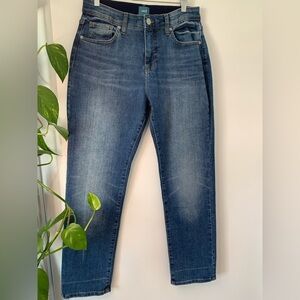 Jag Jeans Womens Straight Fit in Deep Blue